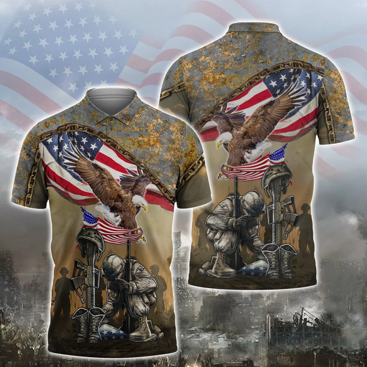 Veteran Texas - 3D Full Print - L91
