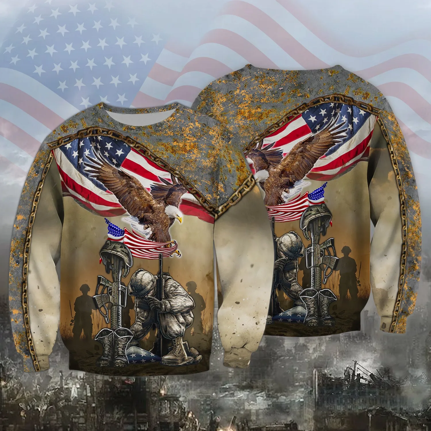 Veteran Texas - 3D Full Print - L91