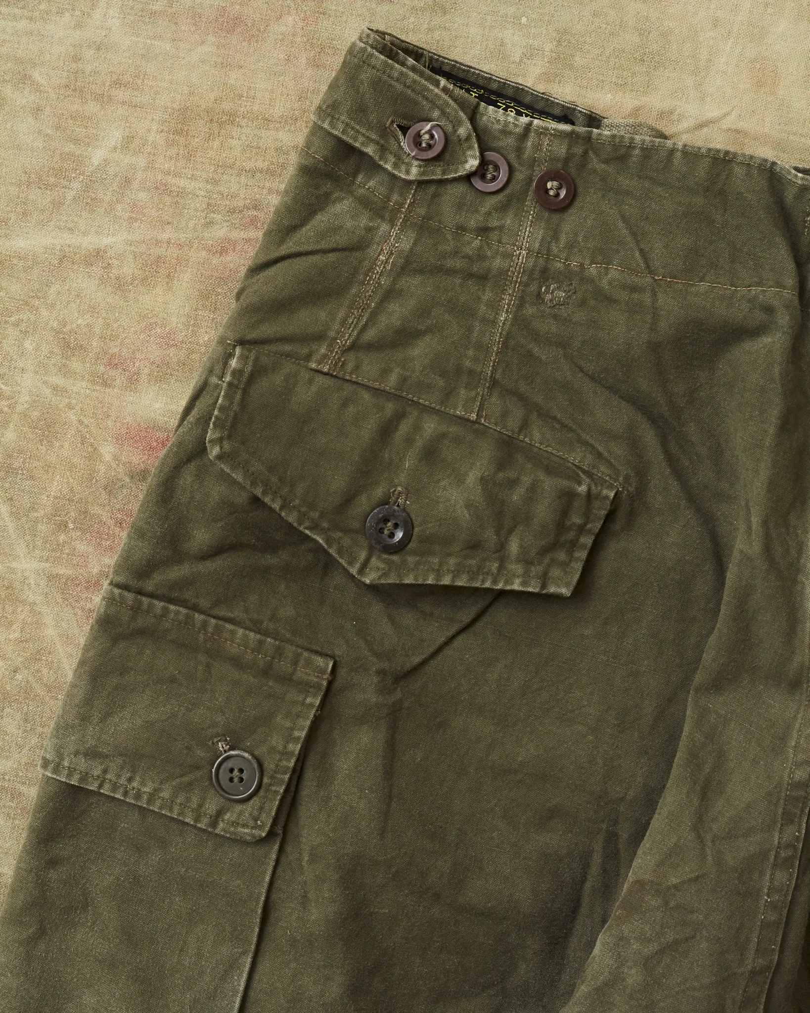 Vintage A.M. Seynaeve M.V.O 1959 Belgian Army Trousers