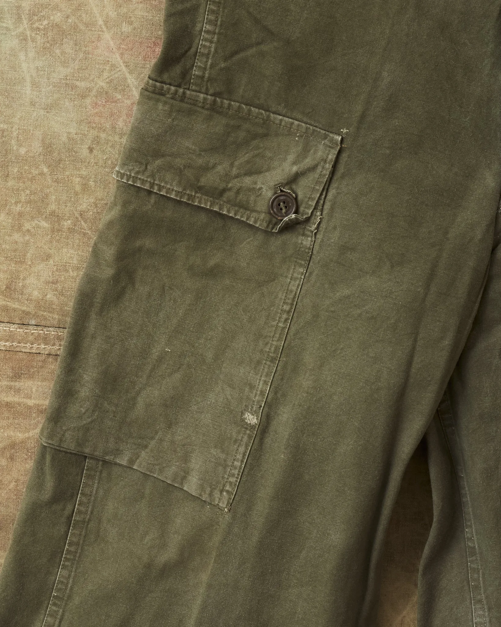Vintage A.M. Seynaeve M.V.O 1959 Belgian Army Trousers
