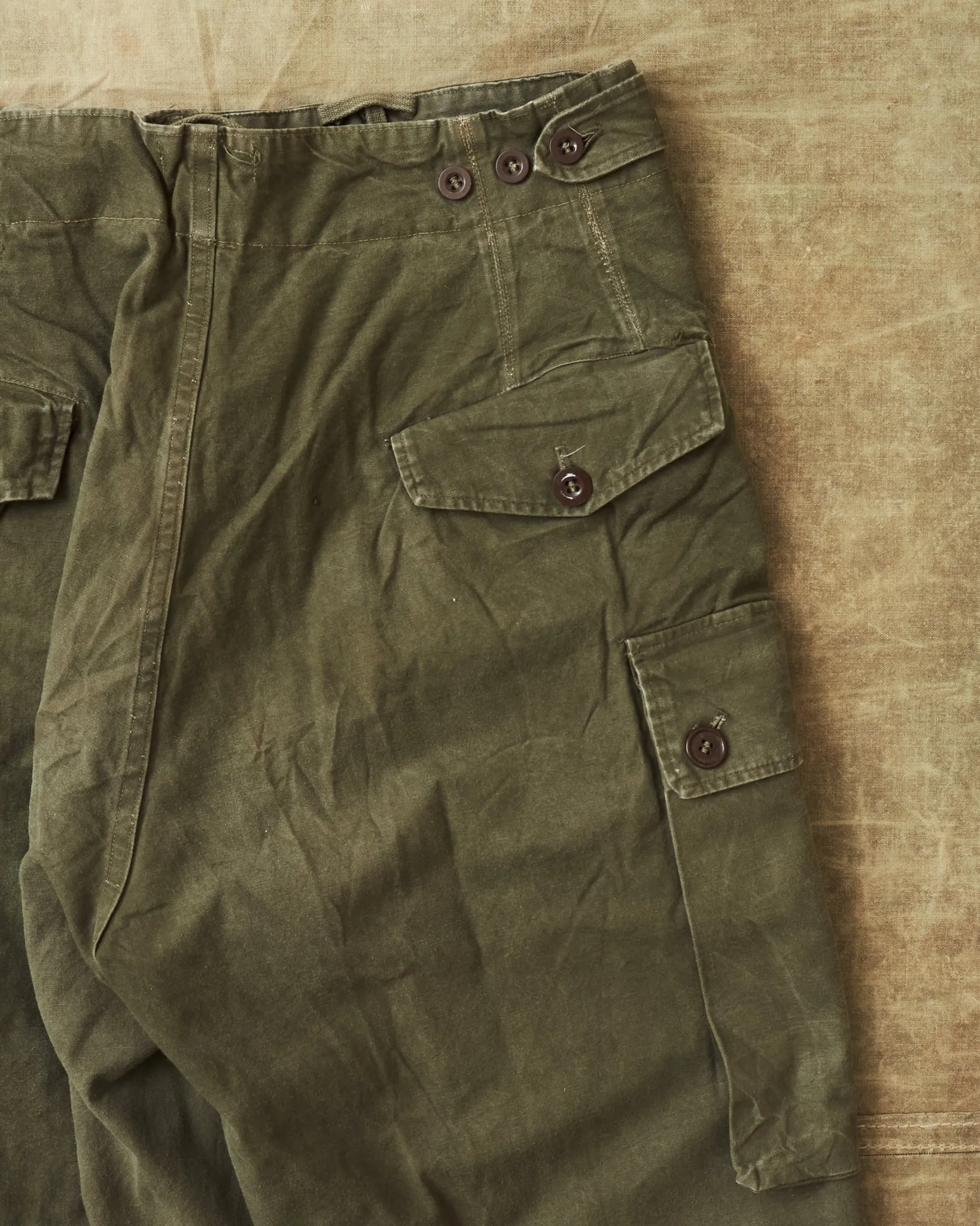 Vintage A.M. Seynaeve M.V.O 1959 Belgian Army Trousers