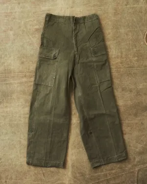 Vintage A.M. Seynaeve M.V.O 1959 Belgian Army Trousers