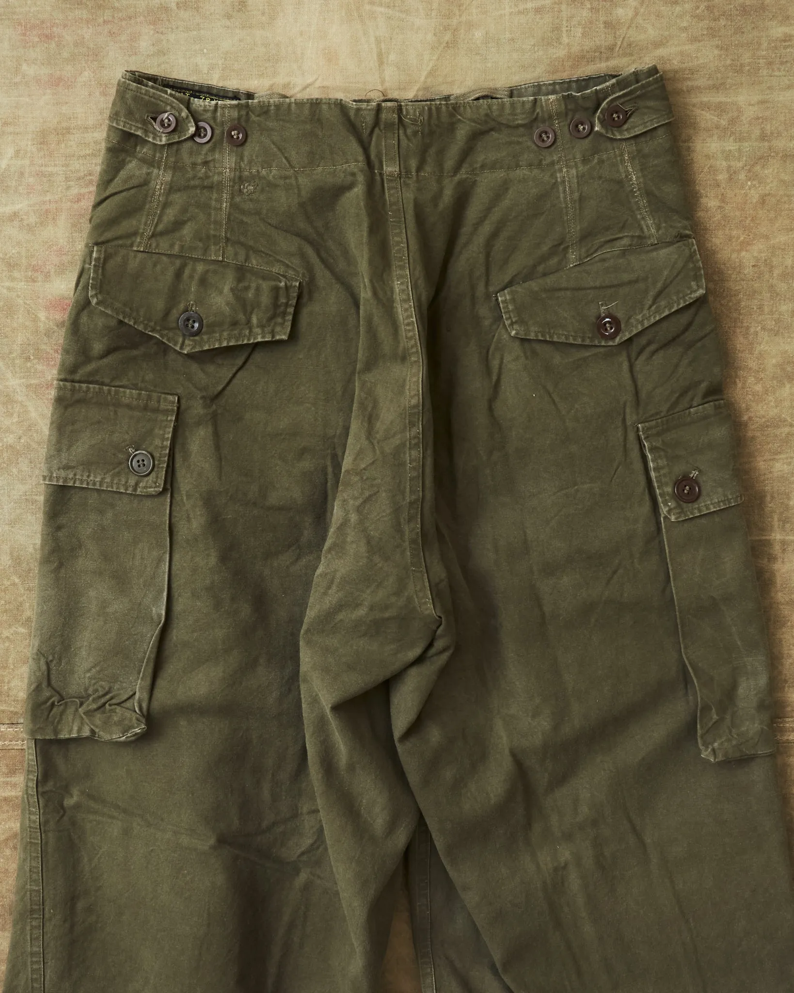 Vintage A.M. Seynaeve M.V.O 1959 Belgian Army Trousers