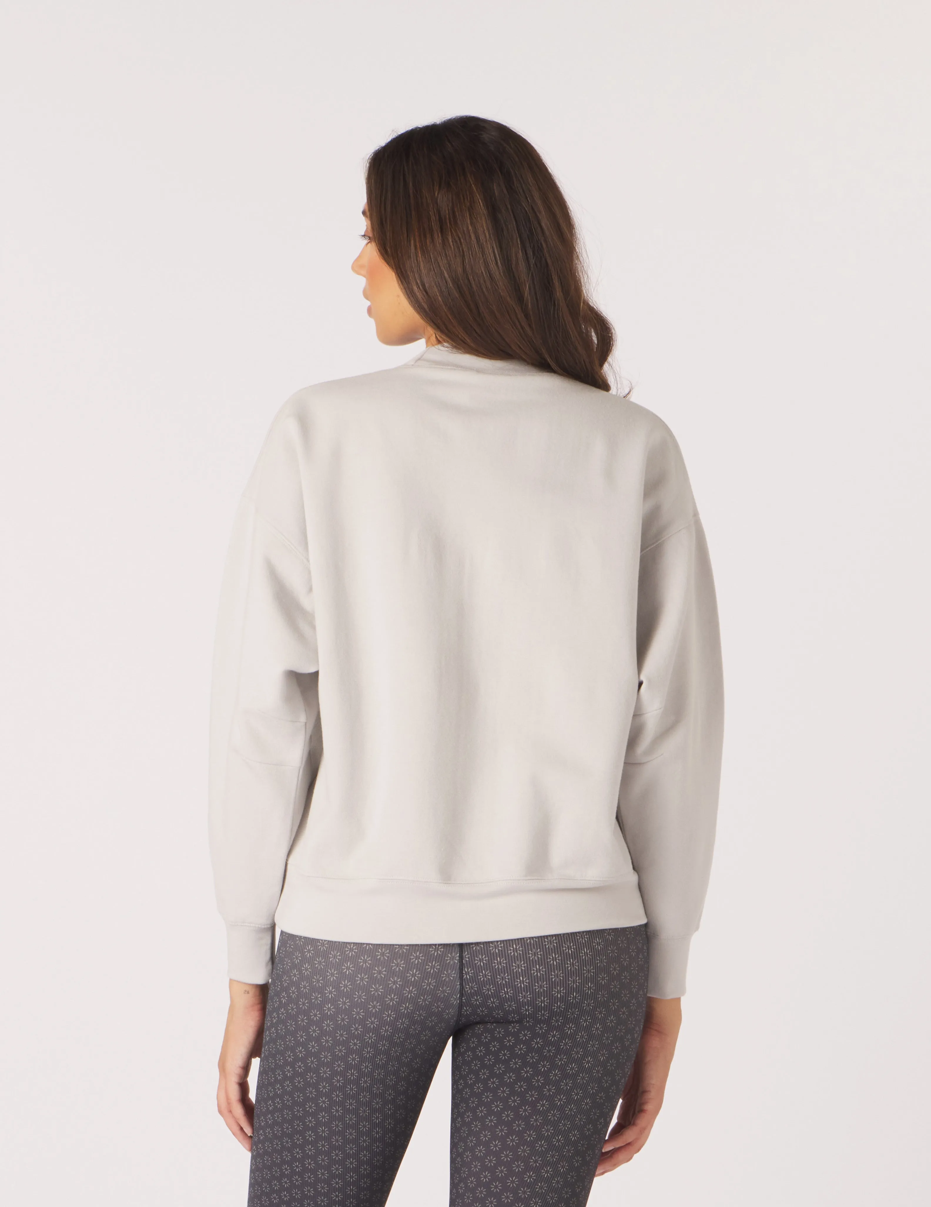 Vintage Oversized Crew: Ash Grey