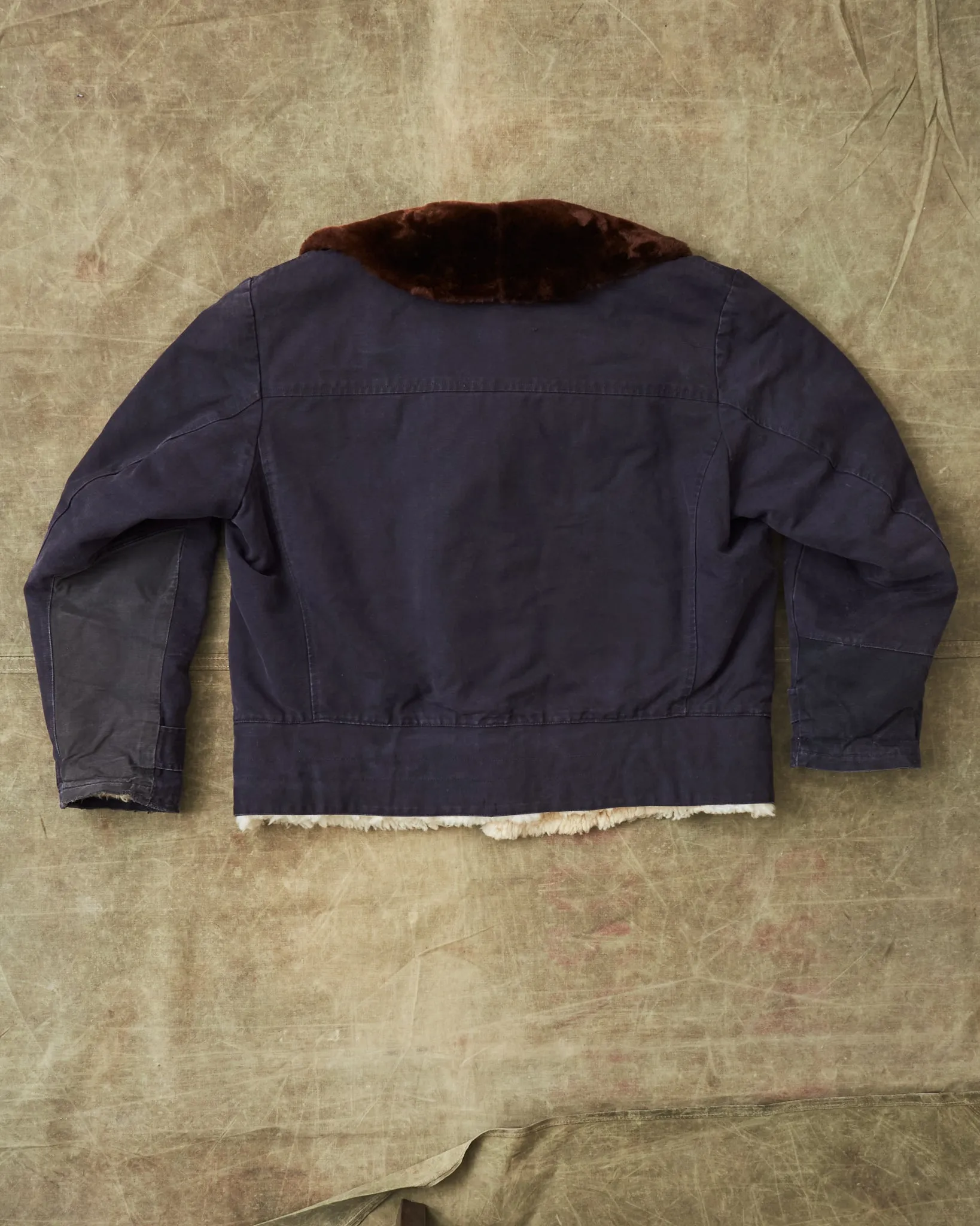 Vintage Swedish Air force Jacket "Pälsjacka M/1948"