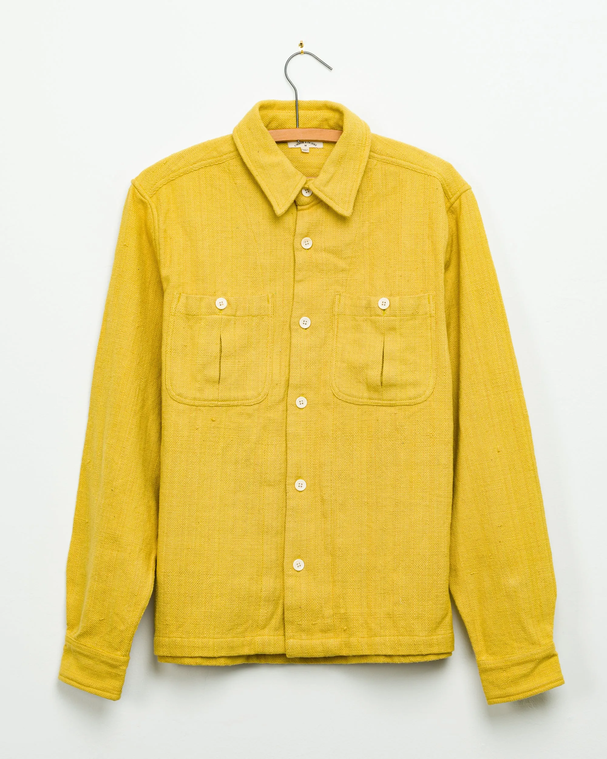 Vivek Overshirt in Turmeric