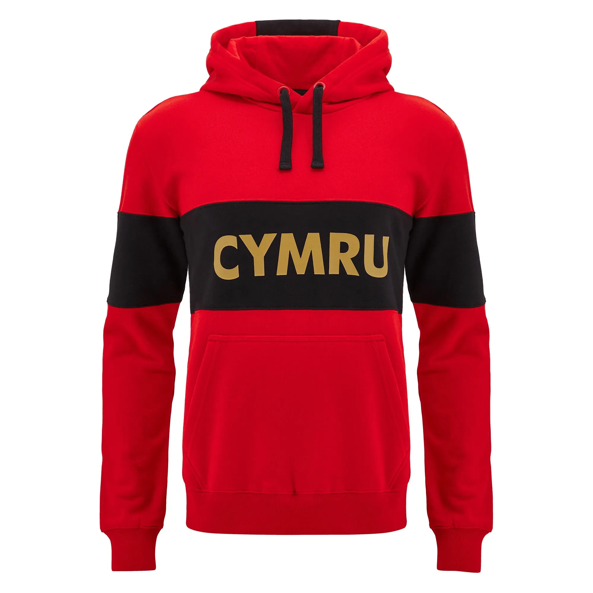 Wales 24/25 CYMRU Leisure Hoodie by Macron