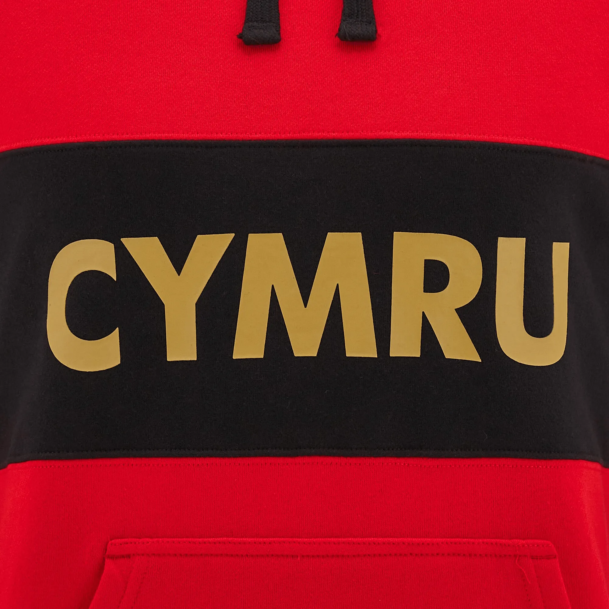 Wales 24/25 CYMRU Leisure Hoodie by Macron