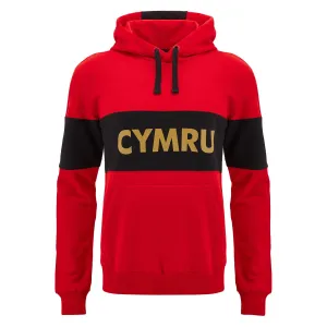Wales 24/25 CYMRU Leisure Hoodie by Macron