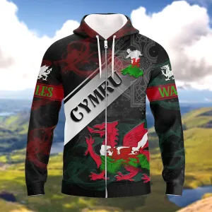 Wales Cymru - 3D Full Print - 1148