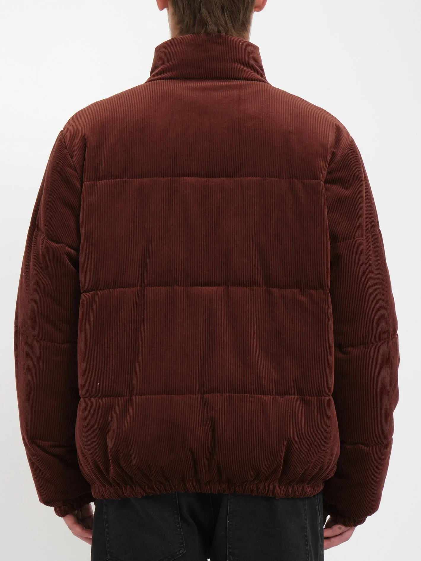 Walltz Corduroy Jacket (Reversible) - BITTER CHOCOLATE