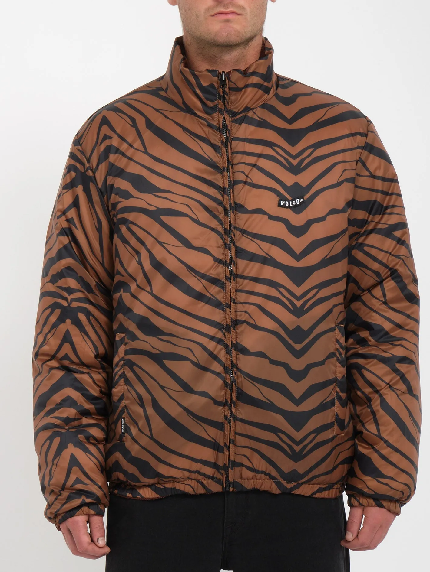 Walltz Corduroy Jacket (Reversible) - BITTER CHOCOLATE