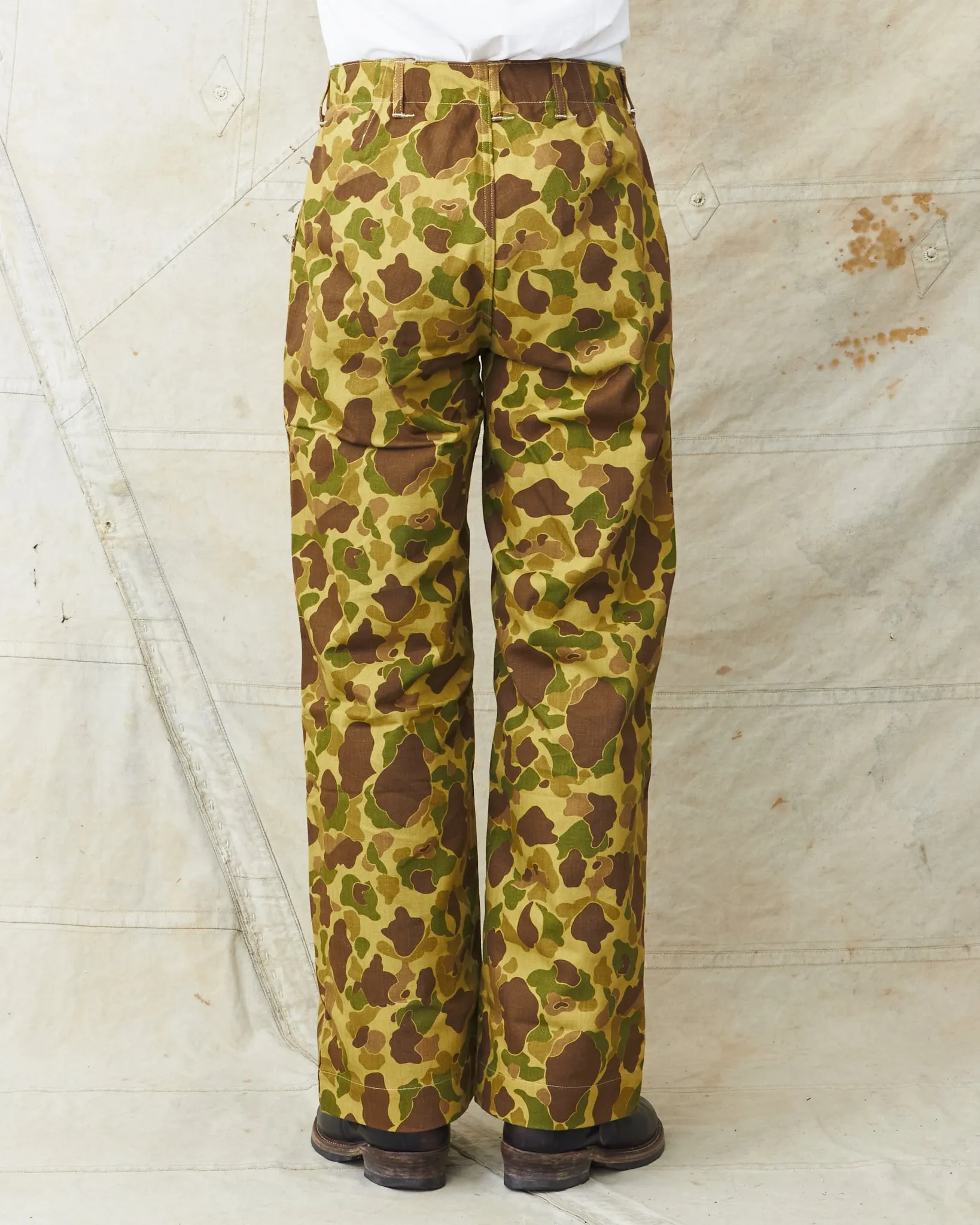 Warehouse & Co Lot. 1224 1940's USMC Parachutist Trousers Frog Skin Camo