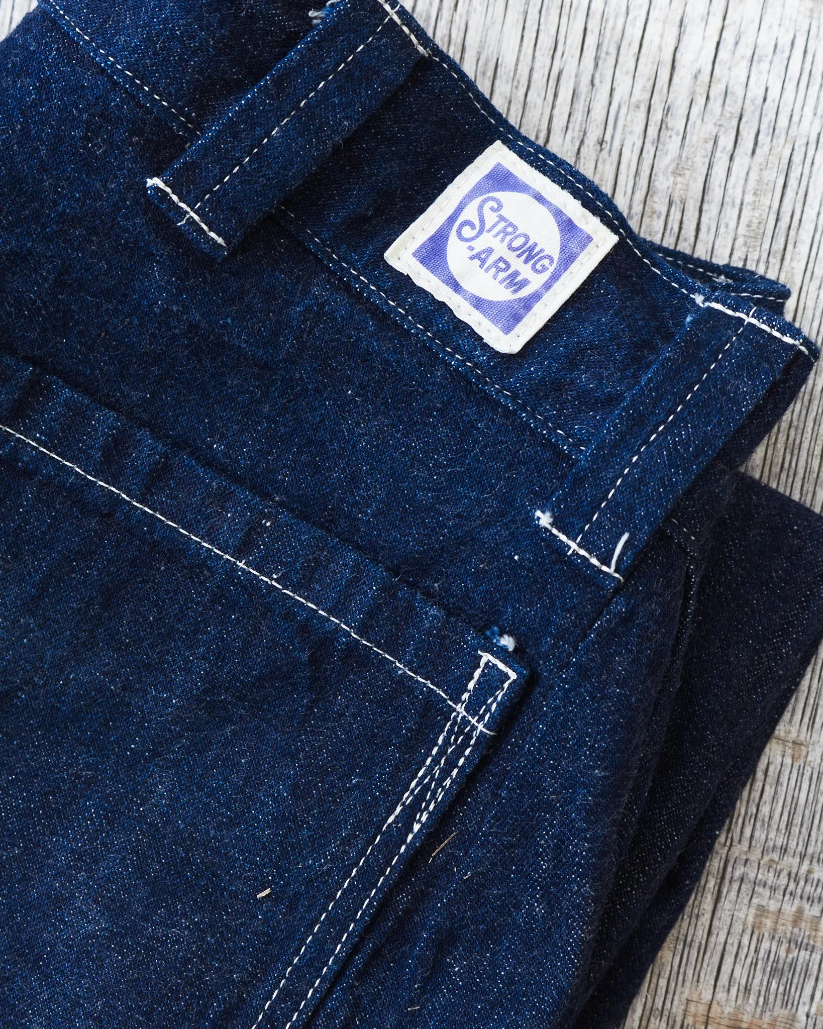 Warehouse & Co X John Gluckow Lot JG-01 1910s Netmaker's Trousers One Wash