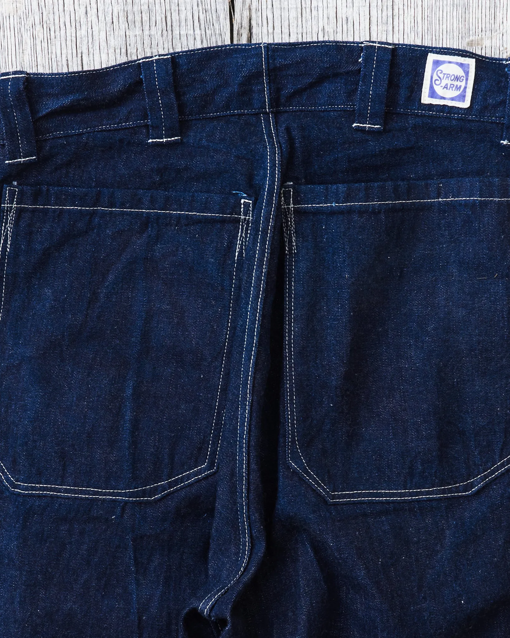 Warehouse & Co X John Gluckow Lot JG-01 1910s Netmaker's Trousers One Wash