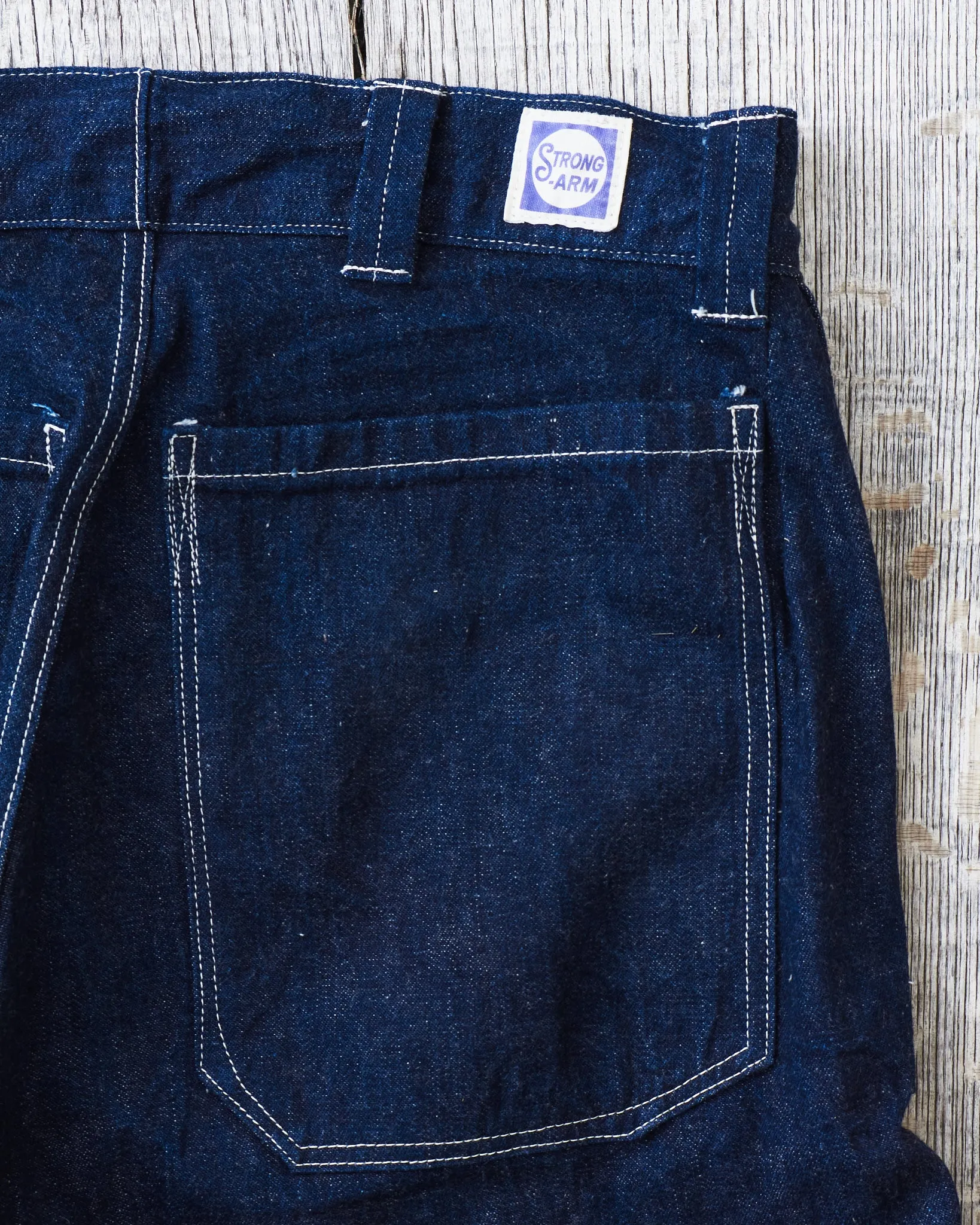 Warehouse & Co X John Gluckow Lot JG-01 1910s Netmaker's Trousers One Wash