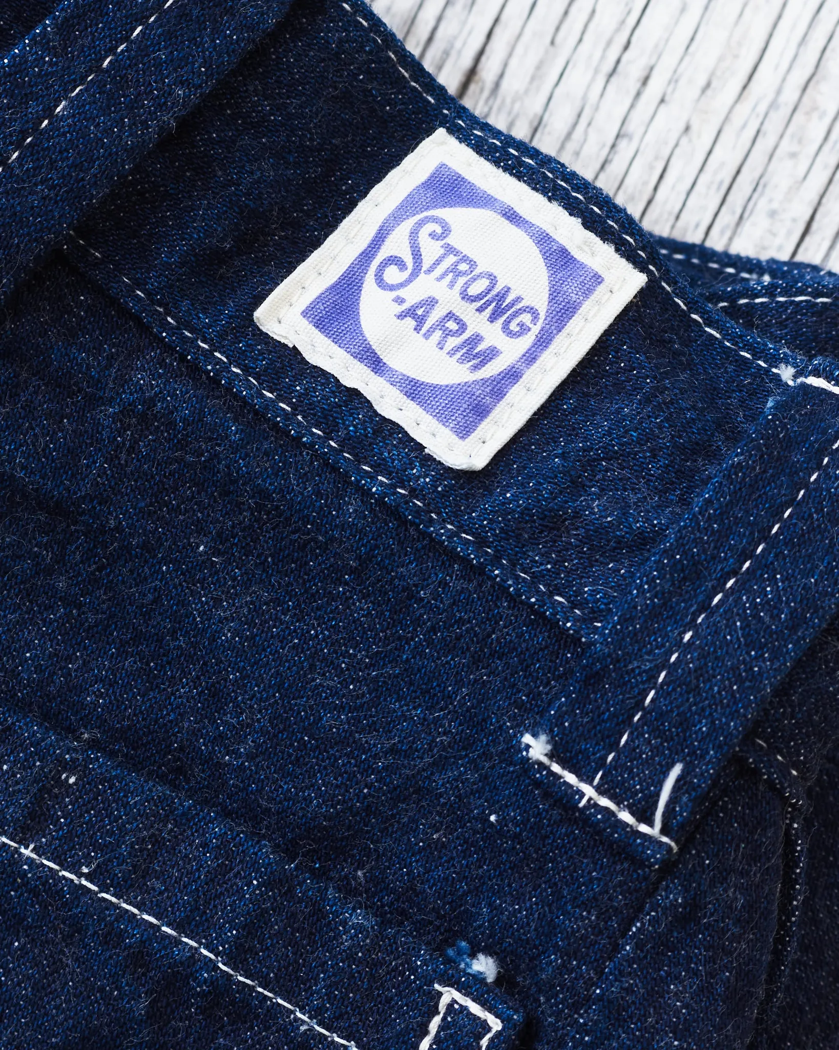 Warehouse & Co X John Gluckow Lot JG-01 1910s Netmaker's Trousers One Wash