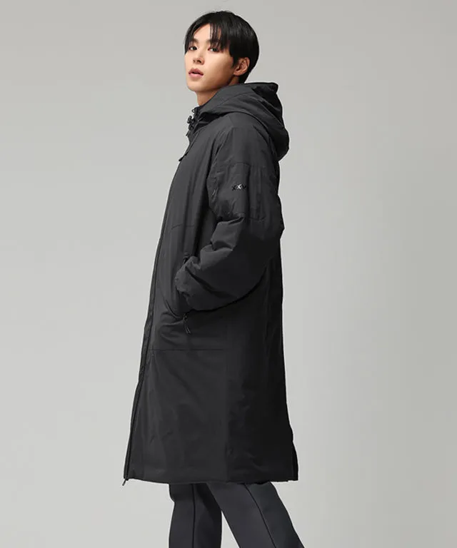 [Warehouse Sale] XEXYMIX Golf Men's Commuter Stretch Light Long Padding - Gray