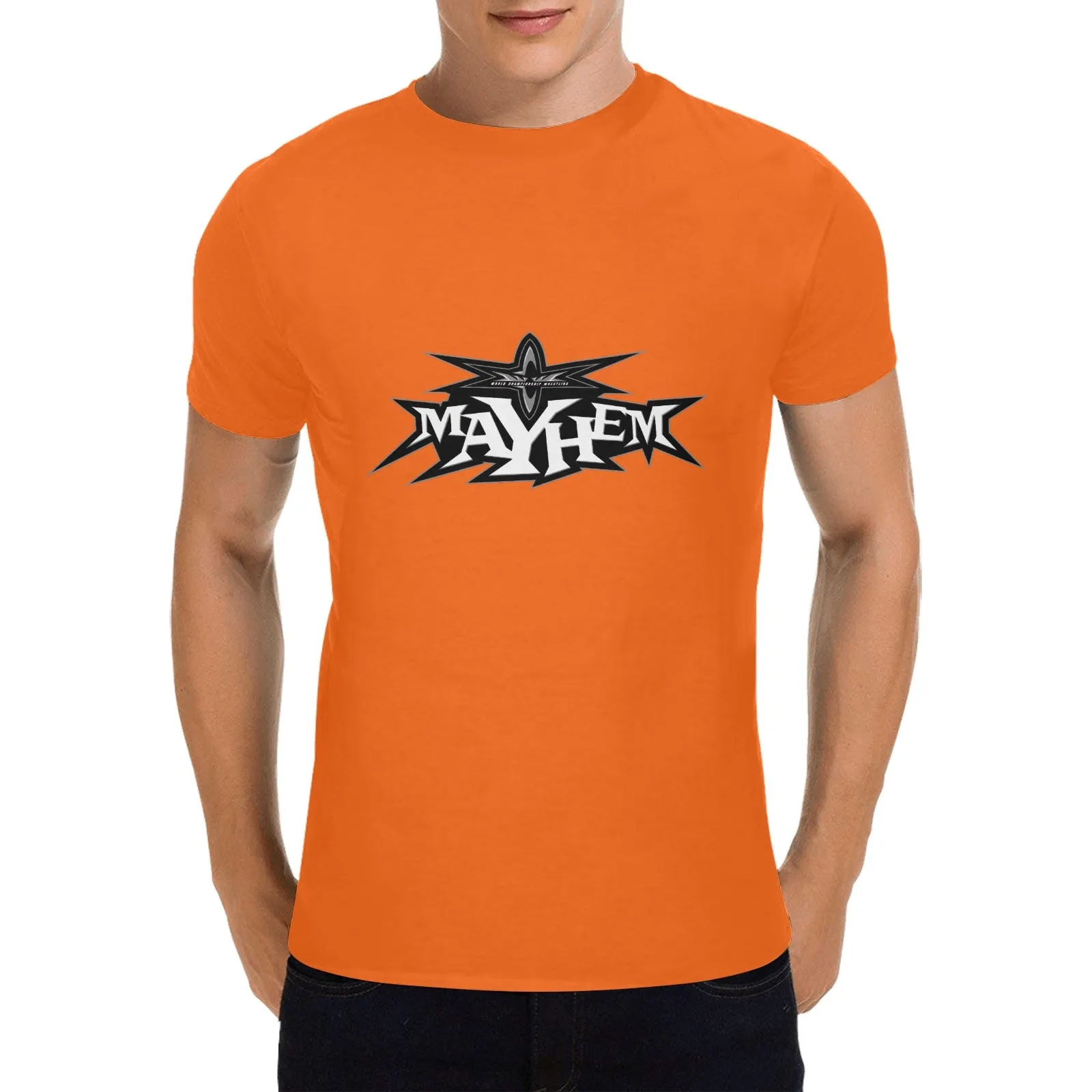 WCW Mayhem Men's T-shirt 100% Cotton