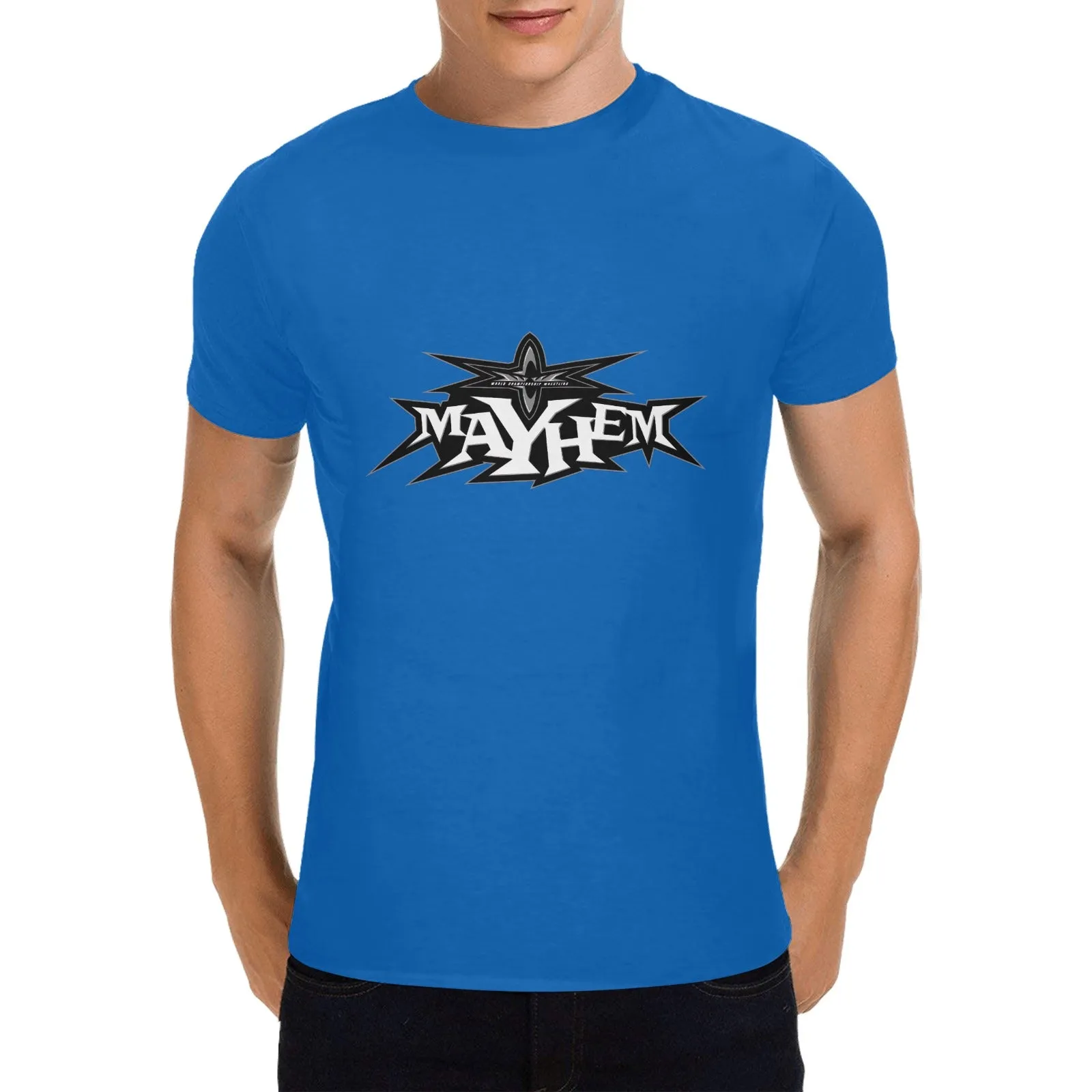 WCW Mayhem Men's T-shirt 100% Cotton