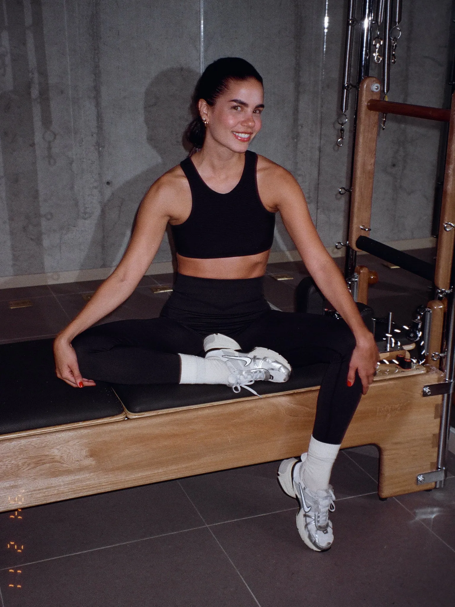 WELLNESS SEAMLESS TOP - SHADOW