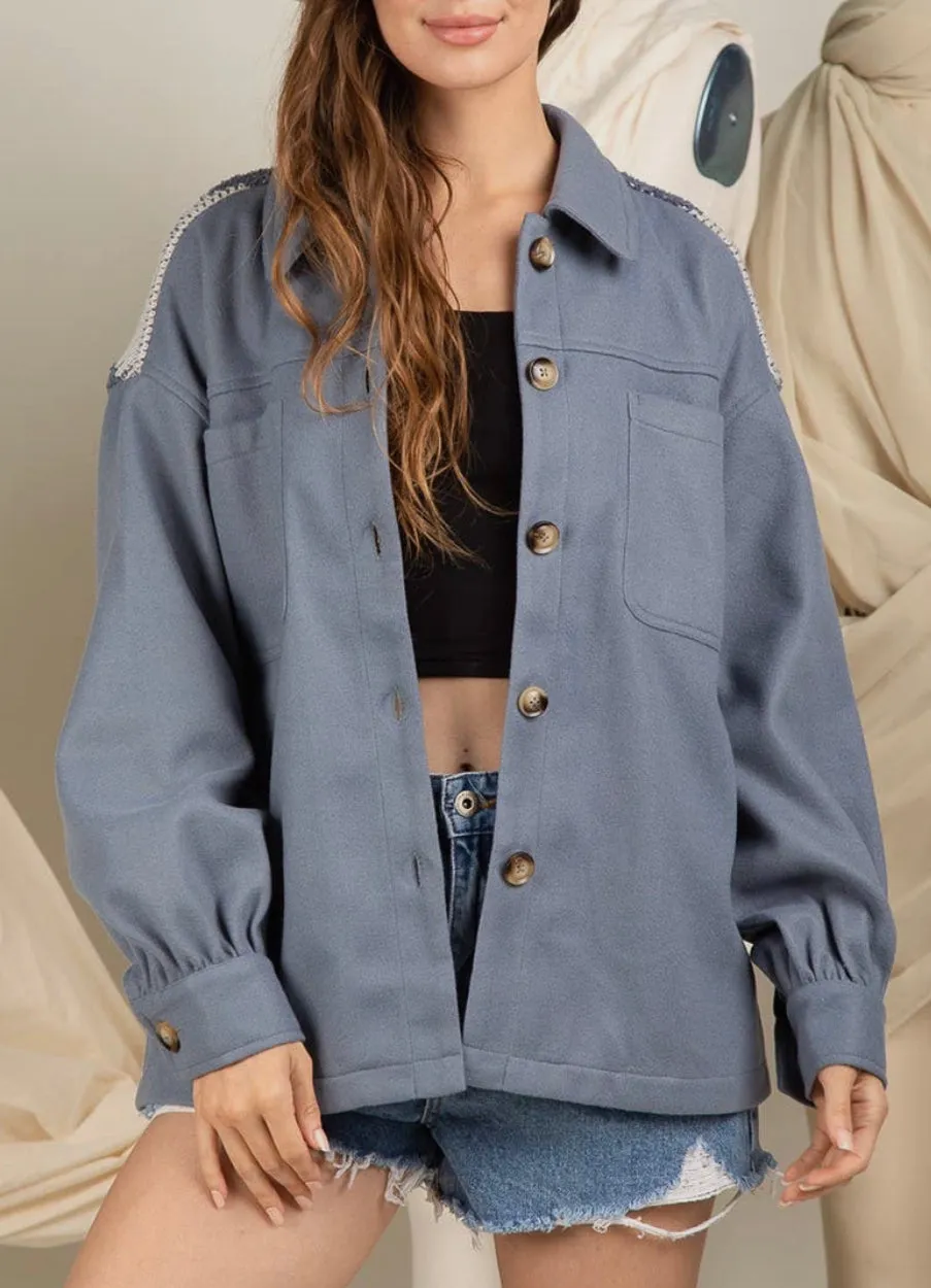 Western Bluez Shacket
