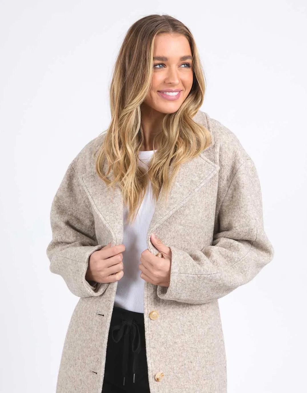 Whistler Coat - Oatmeal