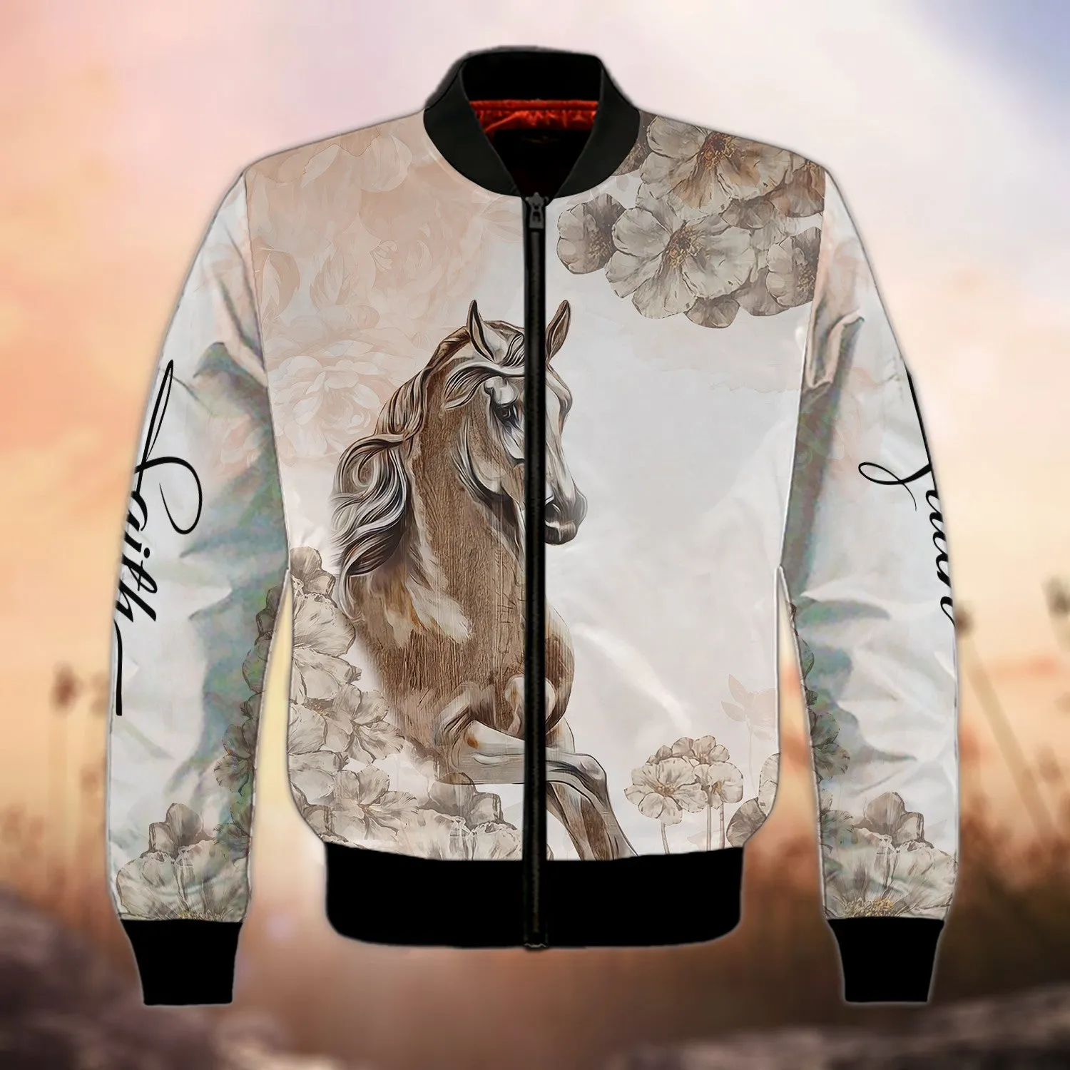 White Horse 3D Shirts Design, Love Horse Hoodie T Shirt