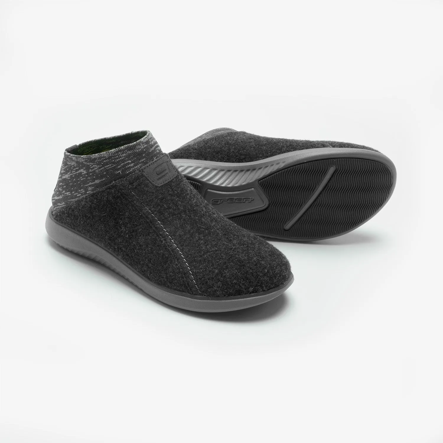 WILLOW Faux Felt Ankle Boot
