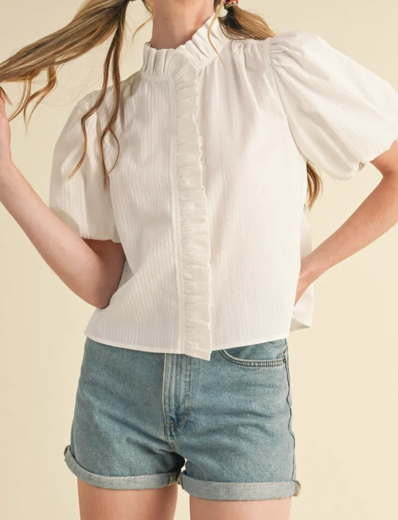 Willow Ruffled Top