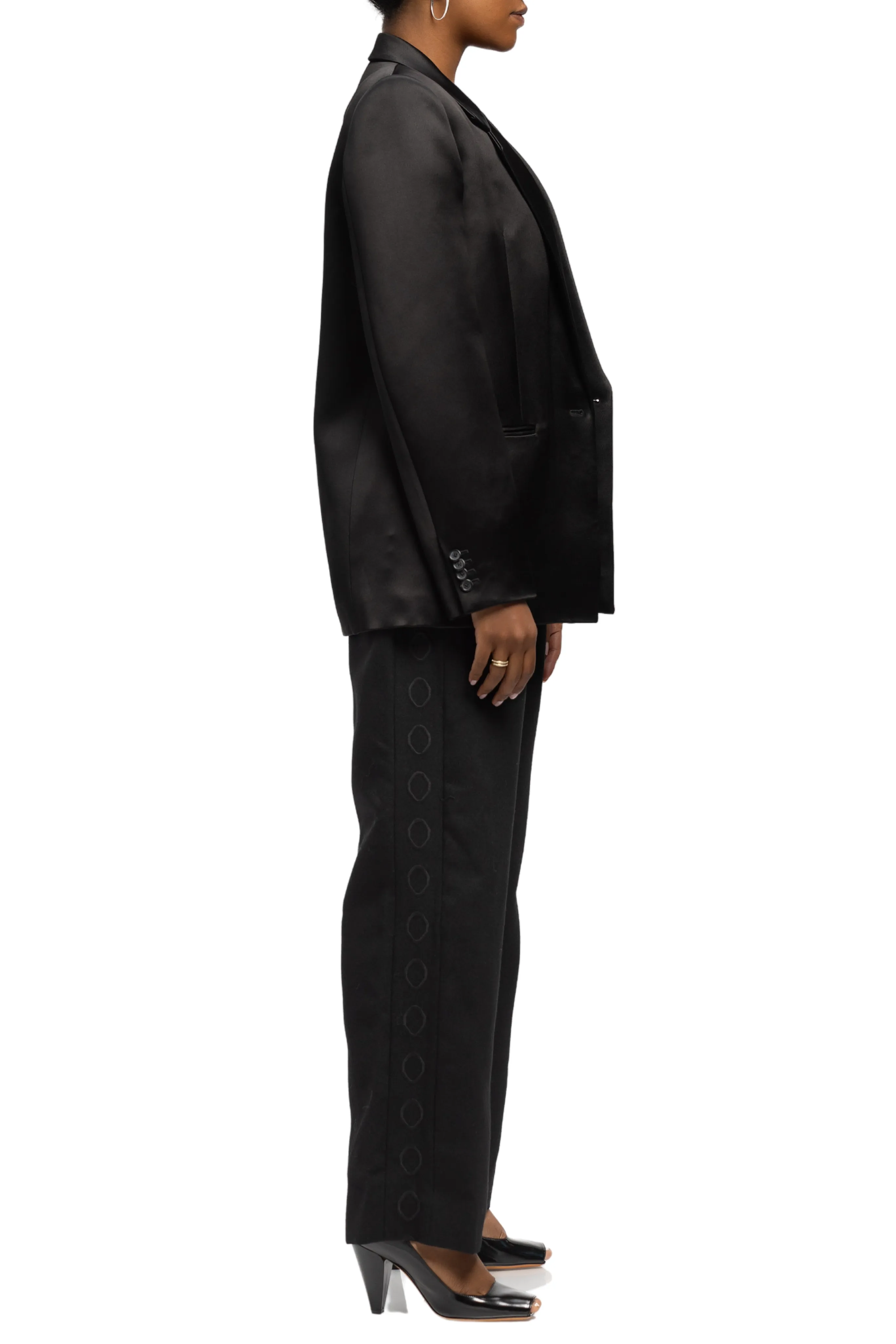 Willow Satin Blazer