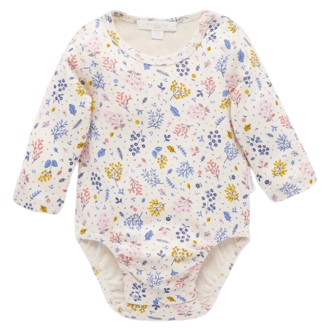 Winter Floral Bodysuit