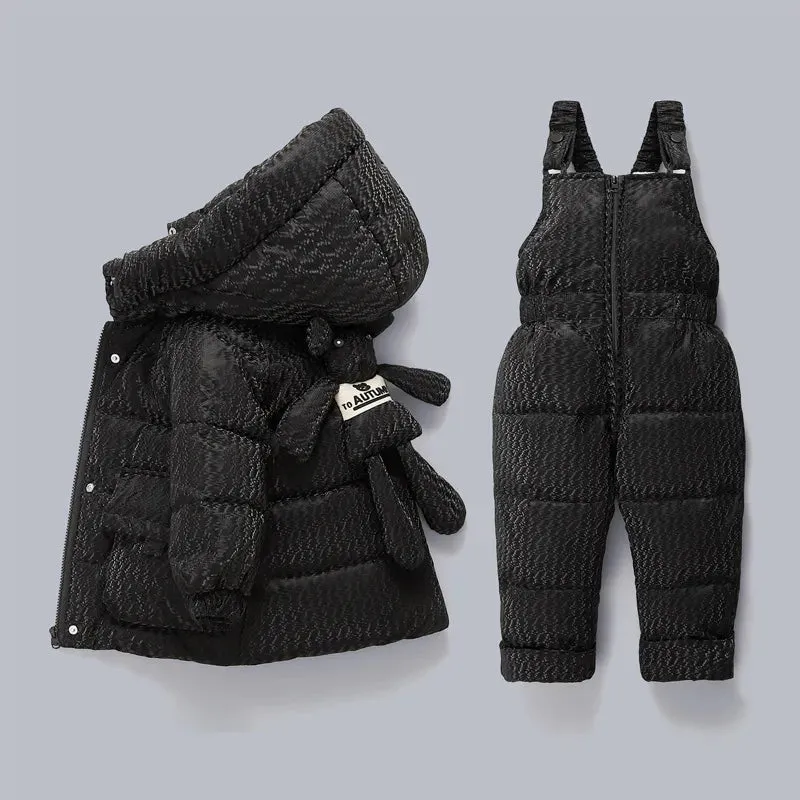 Winter Kids' Duck Down Snowsuits
