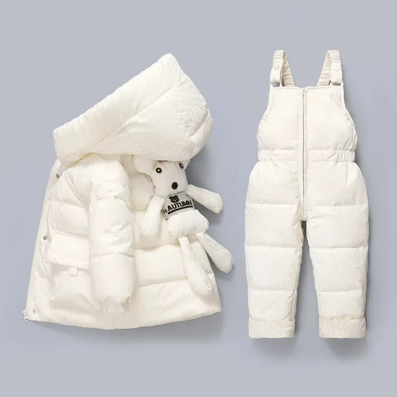 Winter Kids' Duck Down Snowsuits