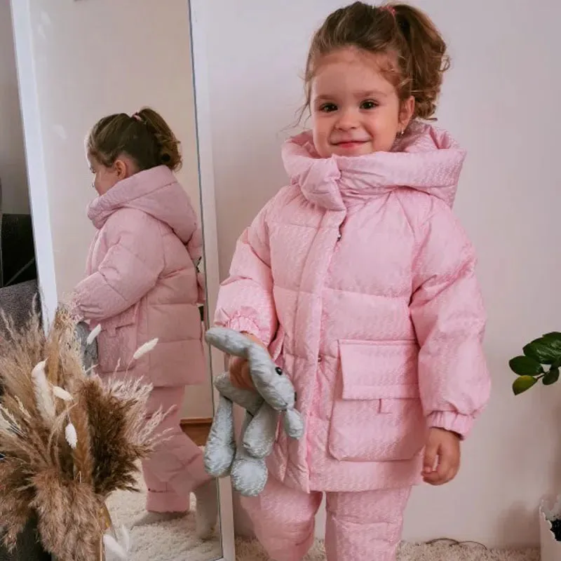 Winter Kids' Duck Down Snowsuits