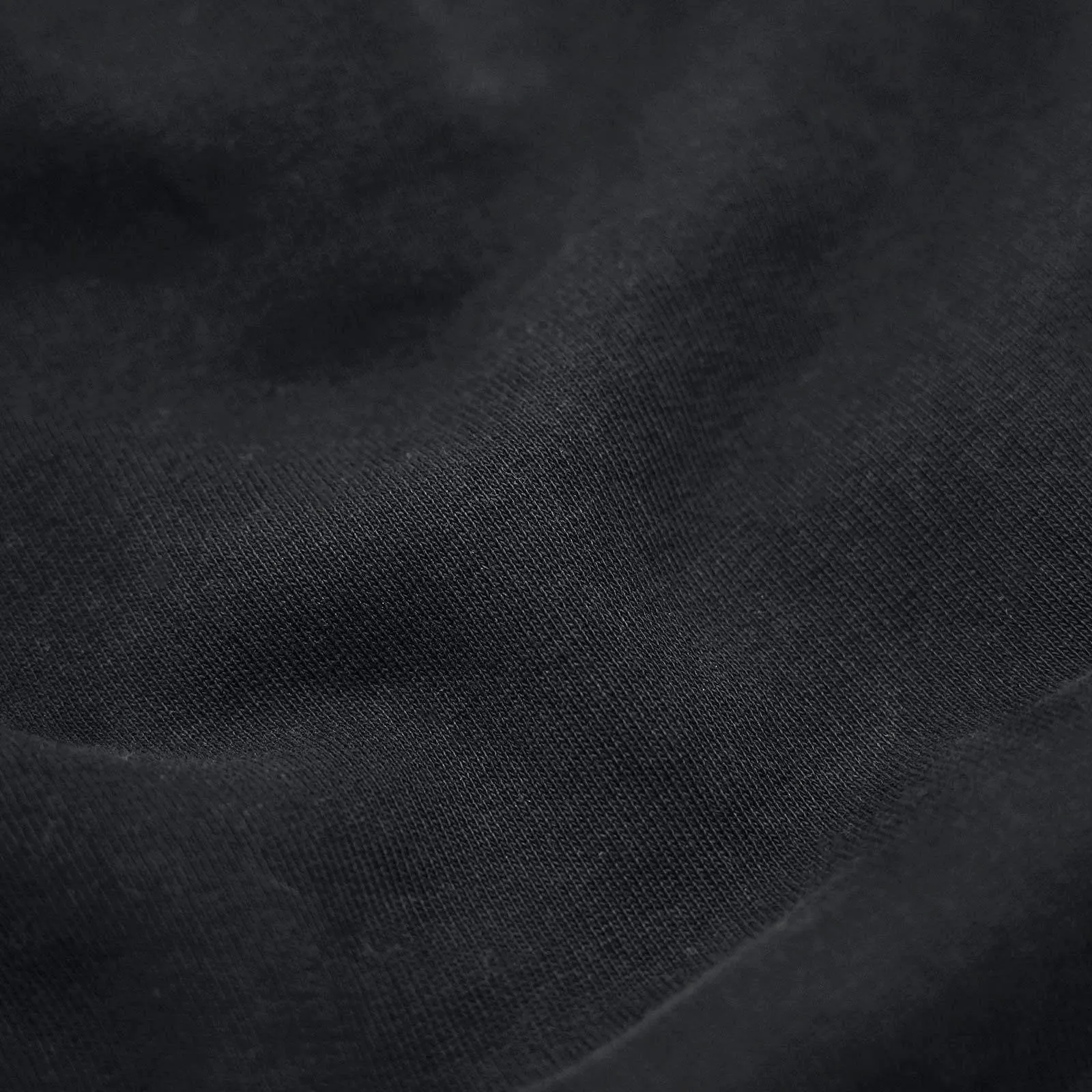 Winter Script Wash Hoodie - Black