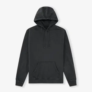Winter Script Wash Hoodie - Black