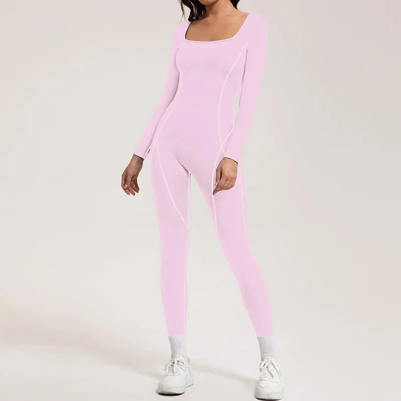 Winter Warm Jumpsuit – Women's Fitness & Yoga Bodysuit