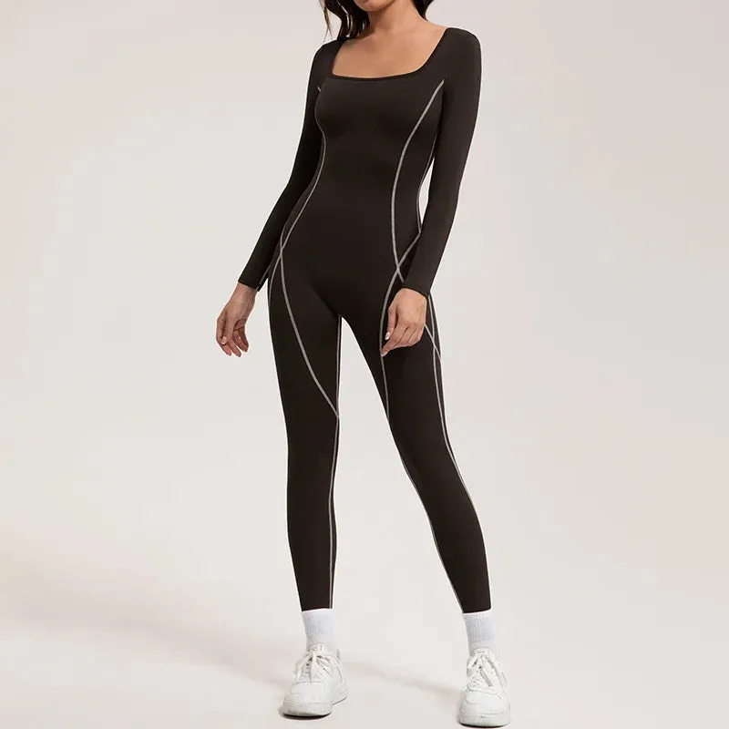 Winter Warm Jumpsuit – Women's Fitness & Yoga Bodysuit