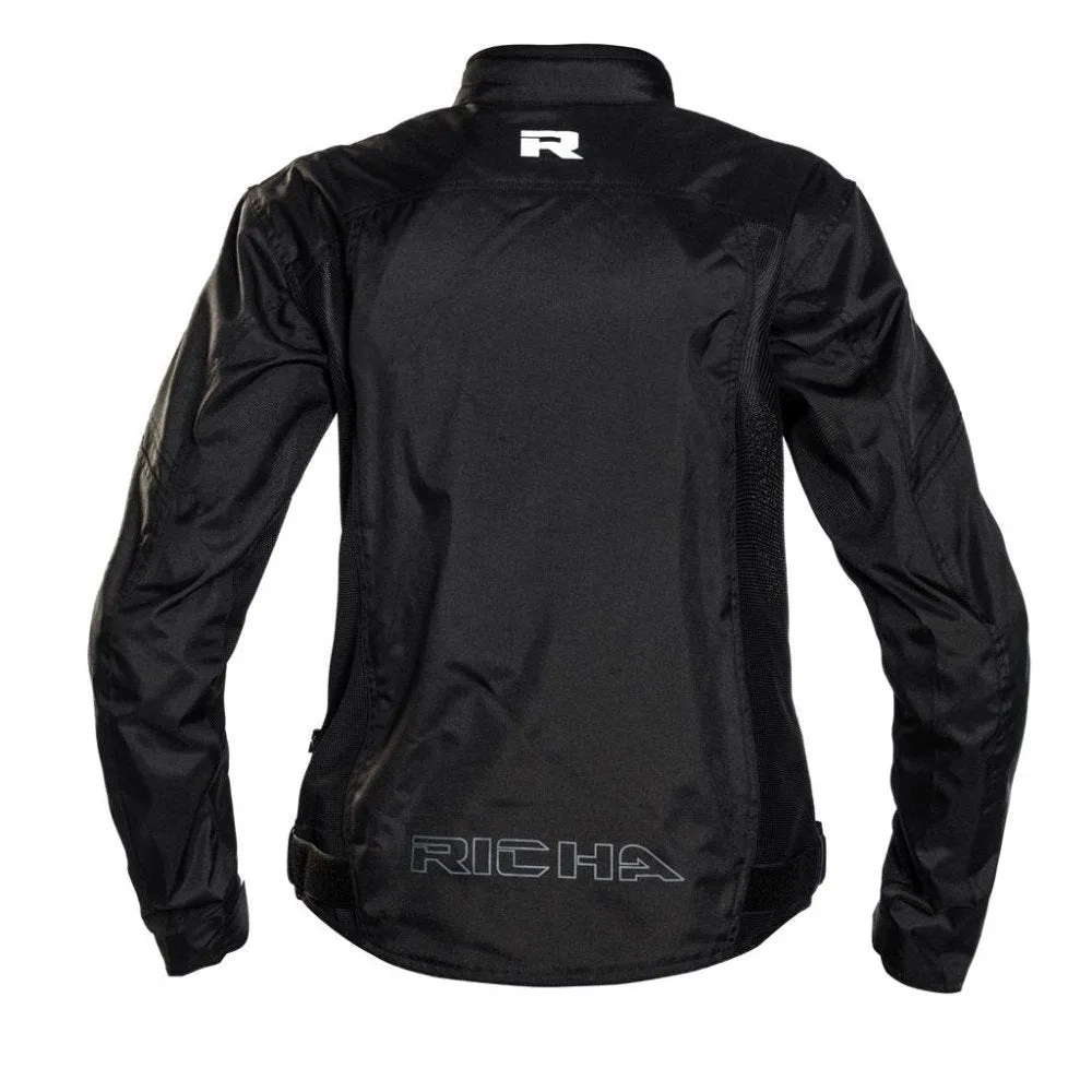 Women Moto Jacket Richa Buster Mesh Jacket, Black