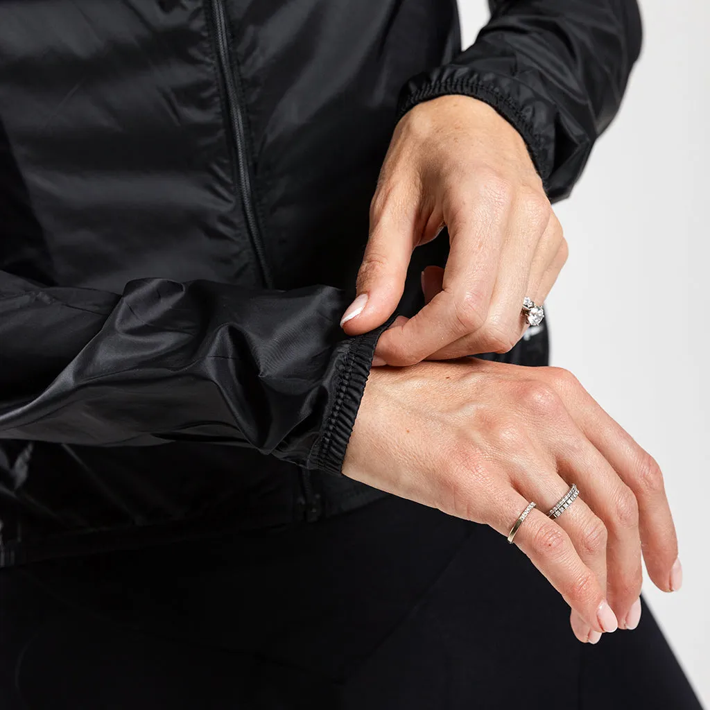 Women's Alto Corsa Windproof Jacket (Black)