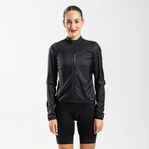 Women's Alto Corsa Windproof Jacket (Black)