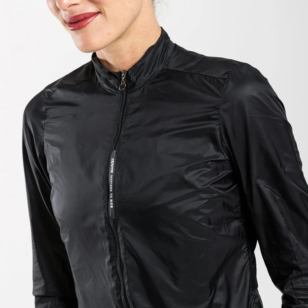 Women's Alto Corsa Windproof Jacket (Black)