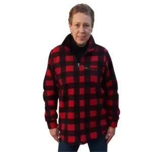 WOMEN'S CAMP JACKET BUFFALO CHECK RED