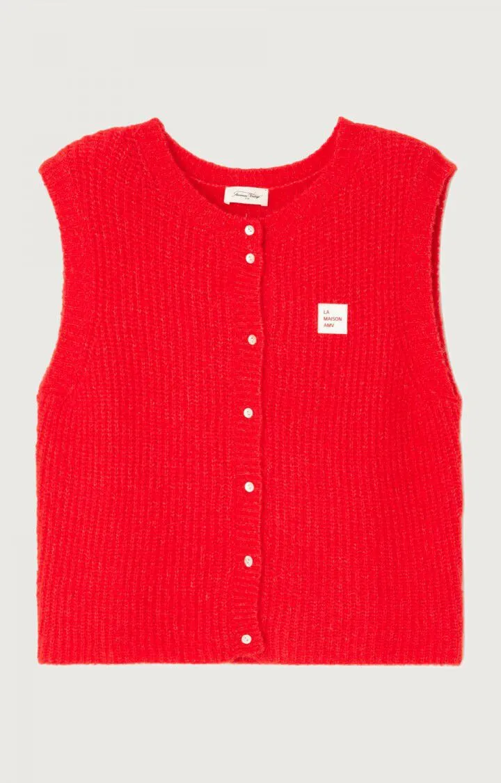 WOMEN'S CARDIGAN EAST - MELANGE PEPPER