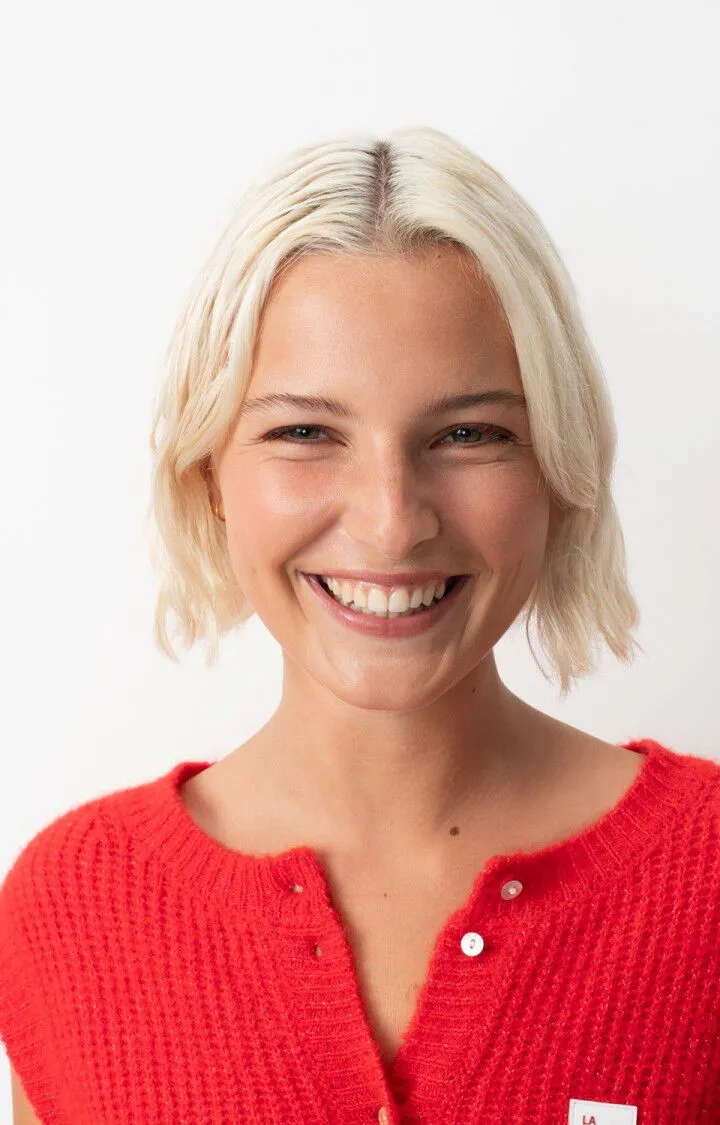 WOMEN'S CARDIGAN EAST - MELANGE PEPPER