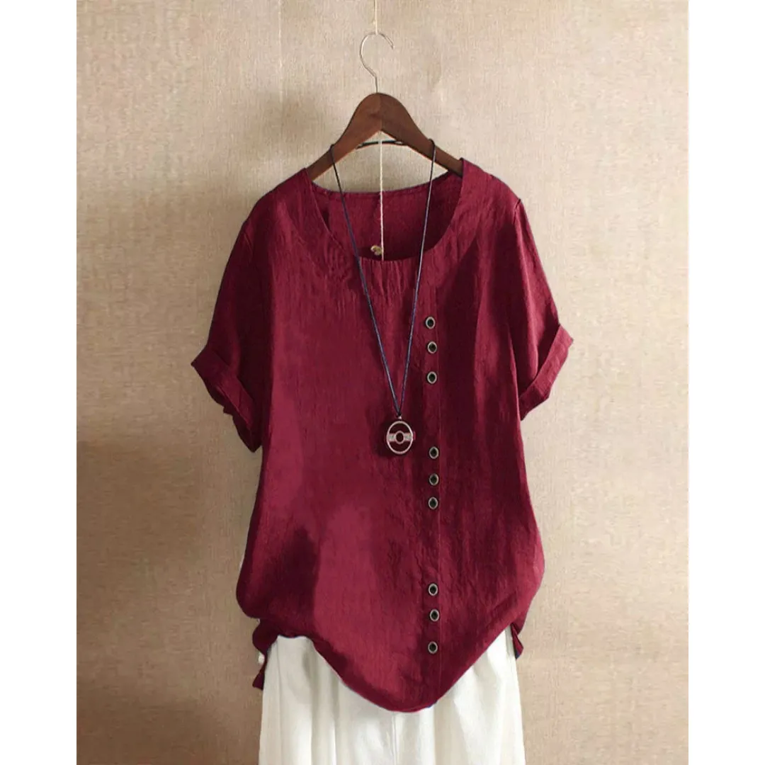Women's Going Out Short Sleeve Blouse | Summer
