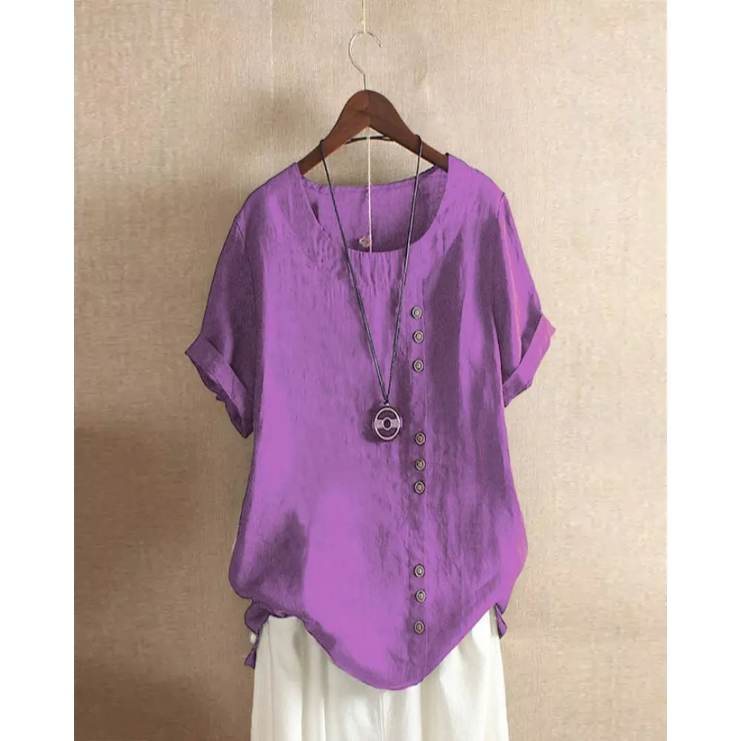 Women's Going Out Short Sleeve Blouse | Summer