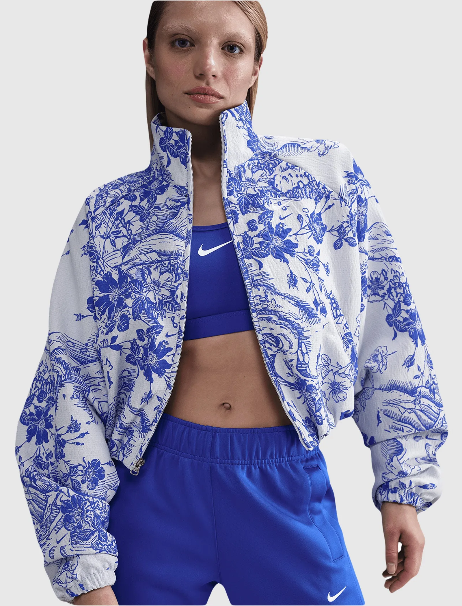WOMEN'S JAQUARD TRACK JACKET