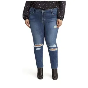 women's jeans Levi's 721 Women's Plus-Size High Rise Skinny blue Jeans size 22W